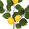 6ft. Green & Yellow Salal Leaf Lemon Garland